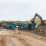 C. Christophel: Die bew&auml;hrten Anlagen von Powerscreen in Kombination