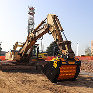 MB Crusher stellt neuen Schaufelseparator f&uuml;r 30 t bis 45 t Bagger vor
