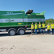 Zemmler: 500. Doppeltrommel-Siebanlage von Zemmler wird in Schweden eingesetzt