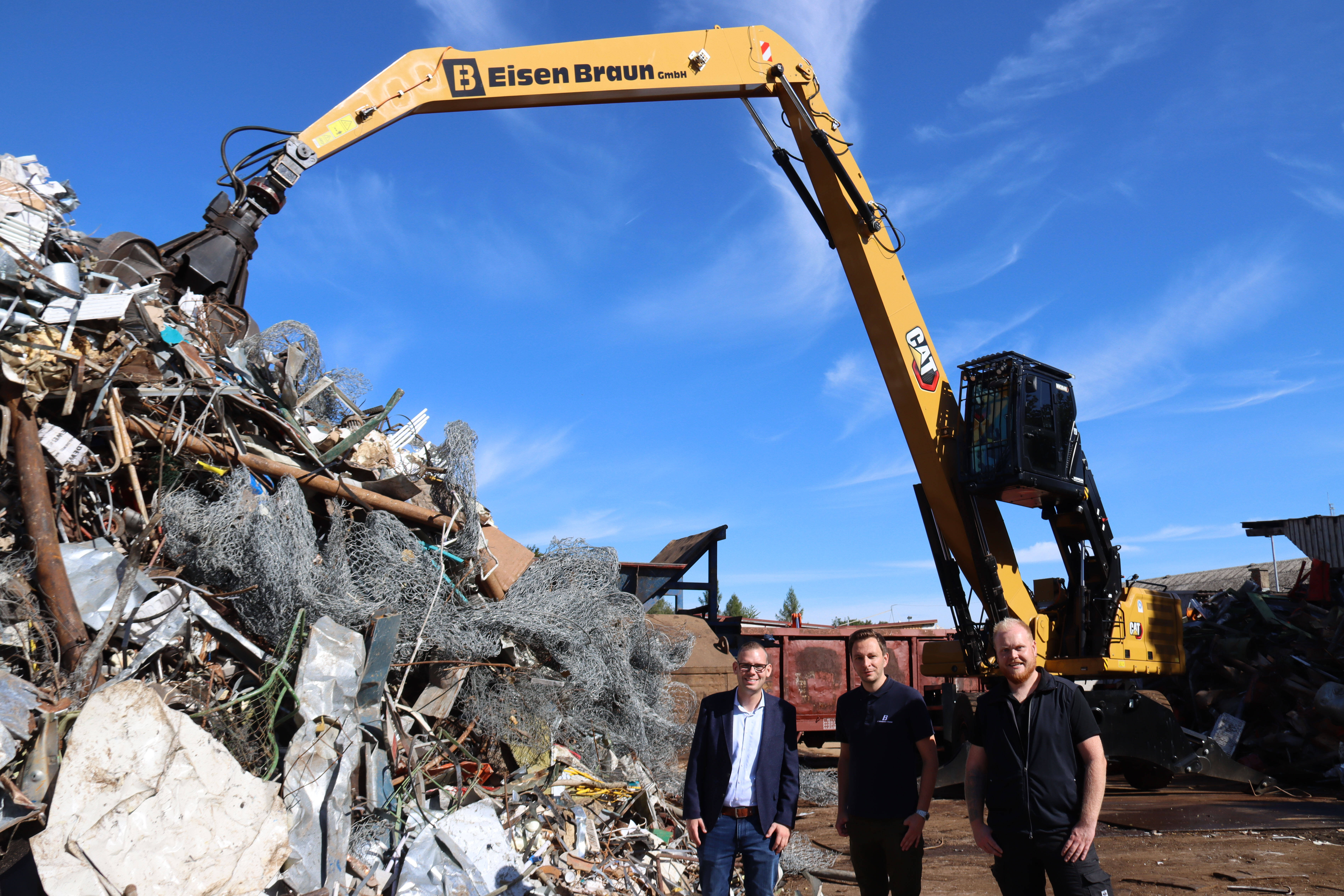 Schnellerer Umschlag bei Stahlschrott und Metallen 