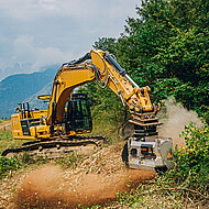 FAE: Mulcher-Palette f&uuml;r Bagger weiter ausgebaut