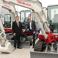 Kurt K&ouml;nig Baumaschinen setzt jetzt auch auf Takeuchi