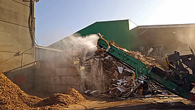 Effektive Staubminderung durch Wasserzerstäubung