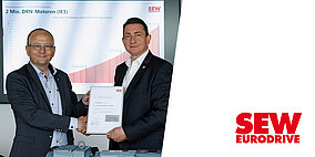 Zweimillionster Motor in Deutschland ausgeliefert