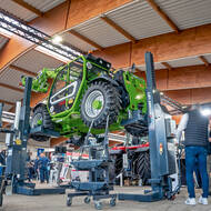 Live-Werkstatt im Fokus des Messeauftritts