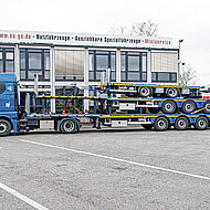 Ma&szlig;geschneiderte Anh&auml;nger und Auflieger f&uuml;r Bracht und Hofmann