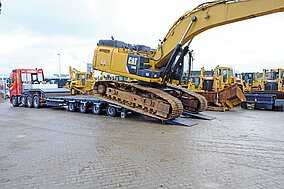 Semitieflader bietet praxisorientierte hydraulische Verbreiterung