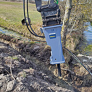 Neuer Hydraulikhammer mit intelligenten Wartungsfunktionen