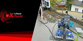 Erfolgreicher Rohreinzug