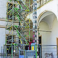 GEDA: Aufzug zum Schlossgeist