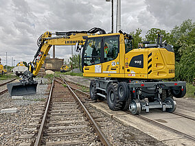 Effizienter Gleisbau mit 3D-Maschinensteuerungen