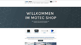 Eröffnung des Motec Onlinestores