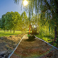 HKS: Den Drehantrieb f&uuml;r kleine Bagger umgesetzt