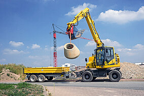 Komatsu: »Hublastriese« mit kompakten Maßen