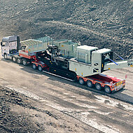Neuer Tiefbett-Sattelauflieger für hohe Nutzlasten 