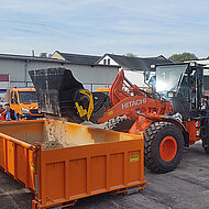 MB Crusher: Gro&szlig;er Radlader-Brecherl&ouml;ffel bew&auml;hrt sich im Ruhrgebiet