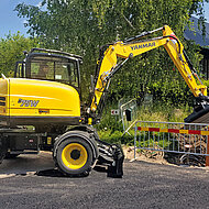 Yanmar: Drei vielseitig einsetzbare Mobilbagger treten an