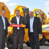 Gel&auml;ndeg&auml;ngigkeit zur Miete &ndash; Thwaites-Raddumper bei Zeppelin Rental