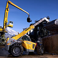 Liebherr Teleskoplader-Innovationen und -Weiterentwicklung