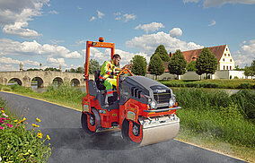 Kompakte Tandemwalzen und Walzenzüge jetzt auch vollelektrisch