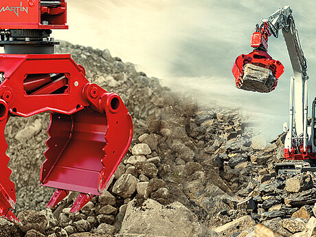 Martin: Rotierende Anbautechnik mit dem Schnellwechselsystem M-Quick kombinieren