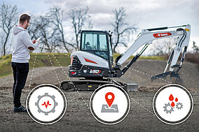 Bobcat führt Telematiksystem »Customer Machine IQ« ein
