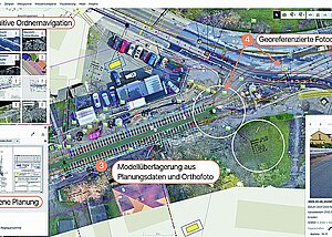 Kartenbasierte Zusammenarbeit im Tief- und Infrastrukturbau