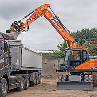 Mehr Leistung für Mobilbagger