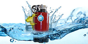 Leichtbauweise in Schmutzwasserpumpen demonstrieren