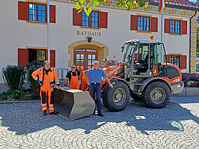 Neuer Weycor-Radlader »AR 530« für die Gemeinde Pfronten