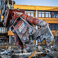 Abbruchzange f&uuml;r komplexe Herausforderungen