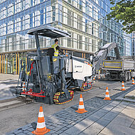 WIRTGEN: Drei Kompaktfr&auml;sen in der Ein-Meter-Klasse