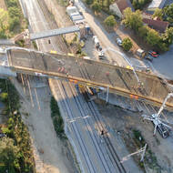 Deutsch-Wagram: Doka UniKit bei Brückenerneuerung an der Nordbahn im Einsatz