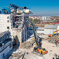 Europas gr&ouml;&szlig;te Druckerei zur&uuml;ckgebaut