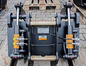 Roderechen punktet mit hydraulischen Niederhaltern