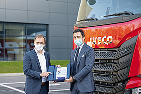 Iveco: Arcese setzt auf mit LNG betriebenen Iveco S-Way NP