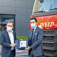 Iveco: Arcese setzt auf mit LNG betriebenen Iveco S-Way NP
