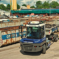 Terberg: Bis zu 40 Tonnen Schrott am Haken