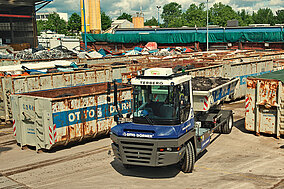 Terberg: Bis zu 40 Tonnen Schrott am Haken