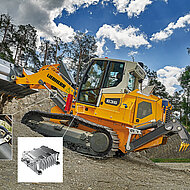 Liebherr-Components: LiView-Wegmesssystem in neuer Raupengeneration