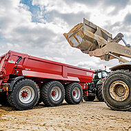 Neuer Tridem Muldenkipper »HD 700«