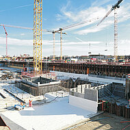 HeidelbergCement: Das neue Terminal w&auml;chst zusammen