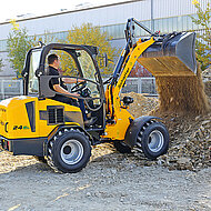 Mit effizienten Radladern Kosten und Emissionen senken