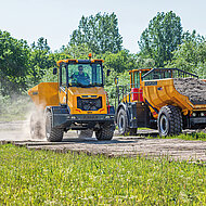 Stresstest f&uuml;r BKT-Reifen im harten Einsatz
