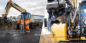 Keine Kompromisse mit dem Cat Mobilbagger M319 