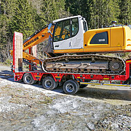 Satteltieflader im t&auml;glichen Einsatz