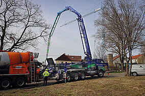 Im Zeichen der Nachhaltigkeit: Beton vollelektrisch pumpen 