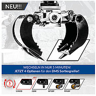 DMS Technologie: Der Schl&uuml;ssel zur Effizienz der Baumaschine ist das Anbauger&auml;t. 