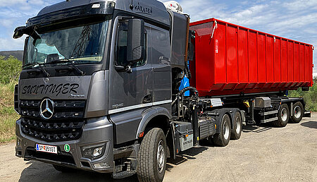 Wendiger Spezial-Lkw f&uuml;r den Forsteinsatz