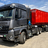Wendiger Spezial-Lkw f&uuml;r den Forsteinsatz